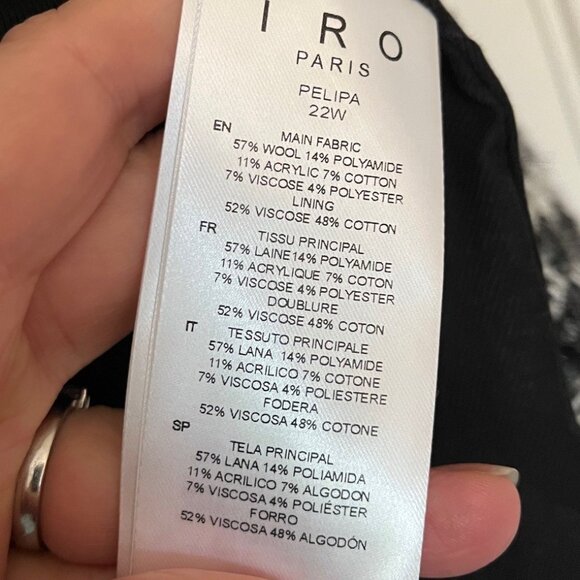 IRO Tweed Pattern Jacket - Picture 5 of 5